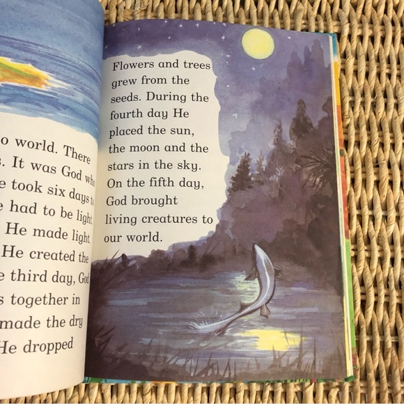 "The Creation" Book - Adam and Eve - Kid's Book - Religion - Bible Stories - Picture 8 of 10